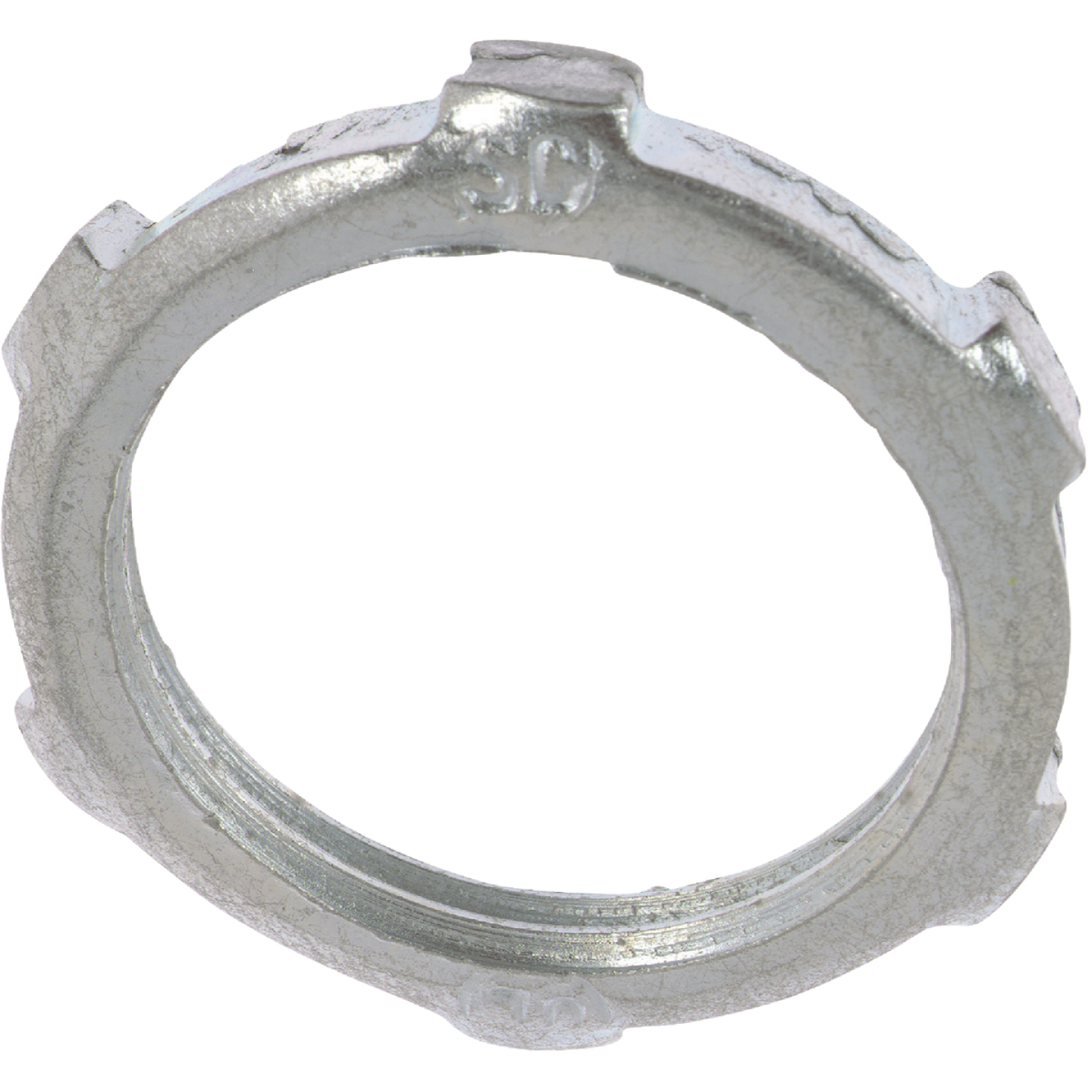 Halex 3 In. Rigid & IMC Steel Reversible Conduit Locknut Image 1