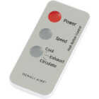 Denali Aire 9 In. 3-Speed Reversible White Twin Window Fan with Thermostat & Remote Control Image 5