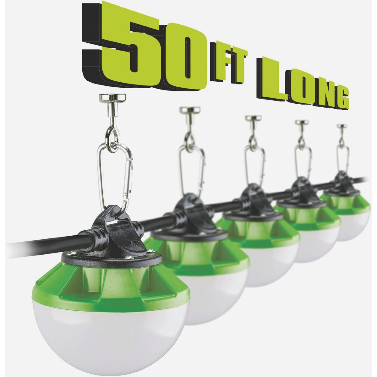 PowerSmith 50 Ft. 7500 Lm. LED String Light Set Image 2