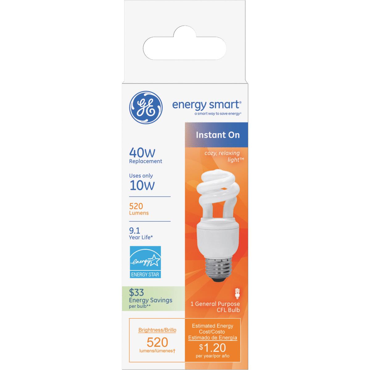 10W WW MINI CFL BULB
