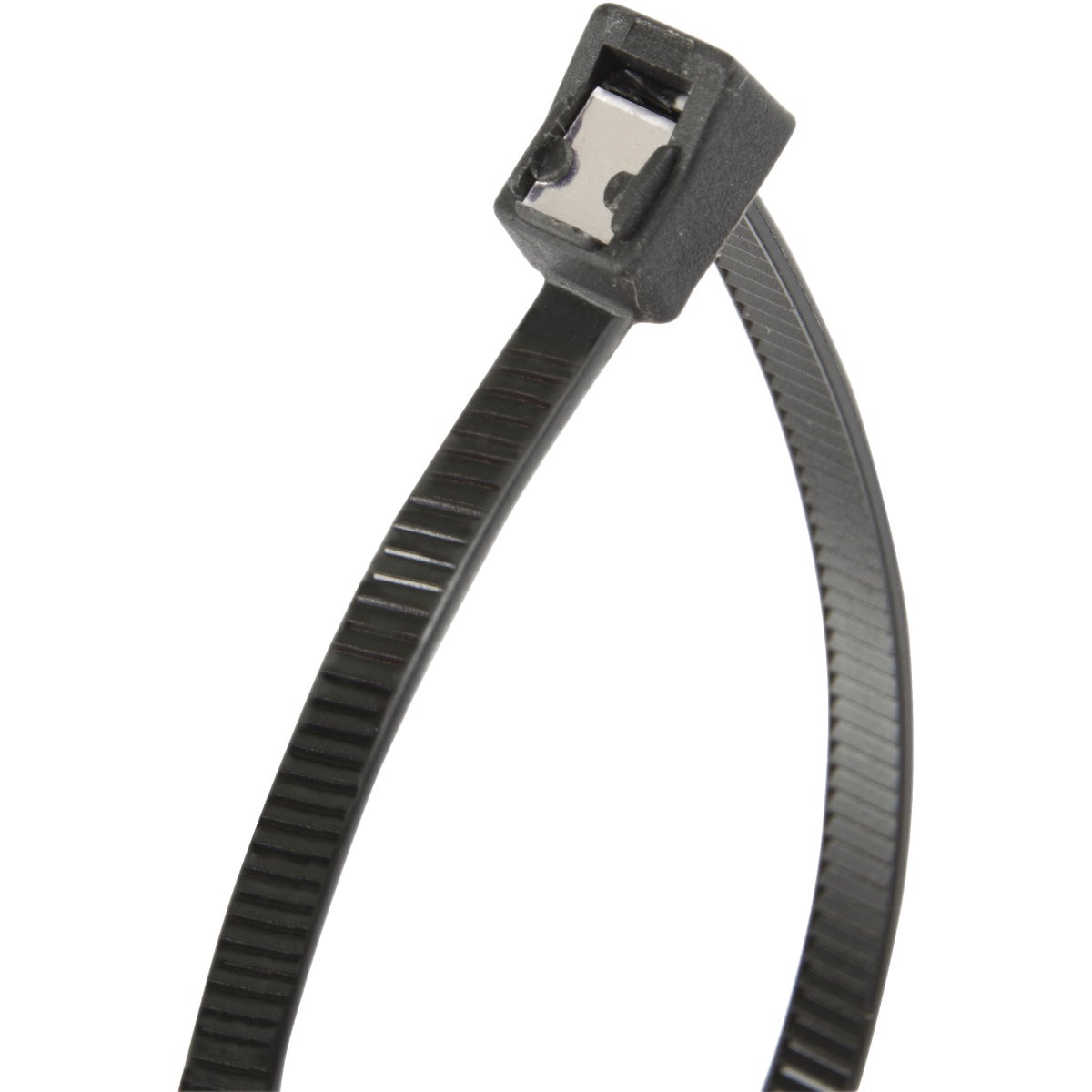 Gardner Bender Cutting Edge 8 In. Black Nylon Self-Cutting Cable Tie (50-Pack) Image 2