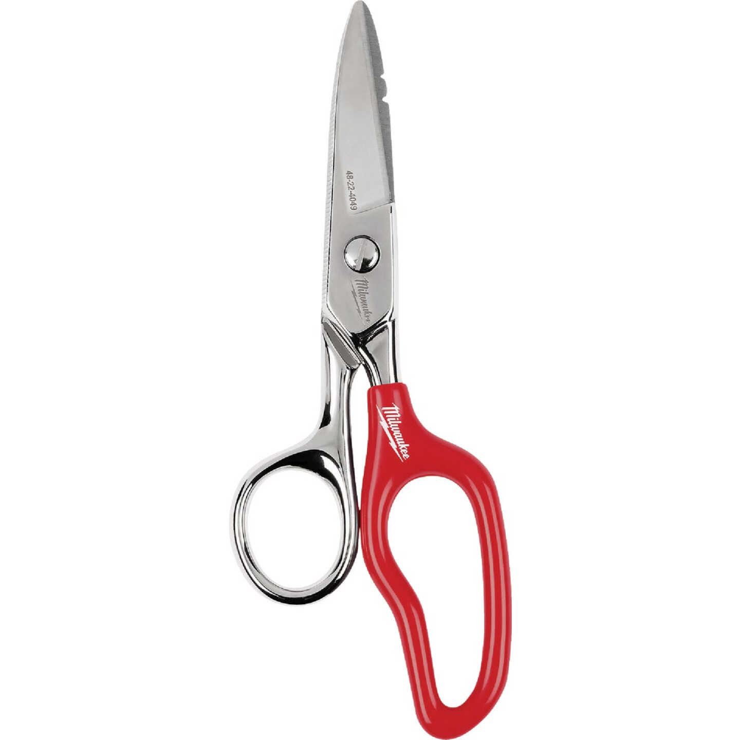 Milwaukee Electrician Scissors with Extended Handle Image 1