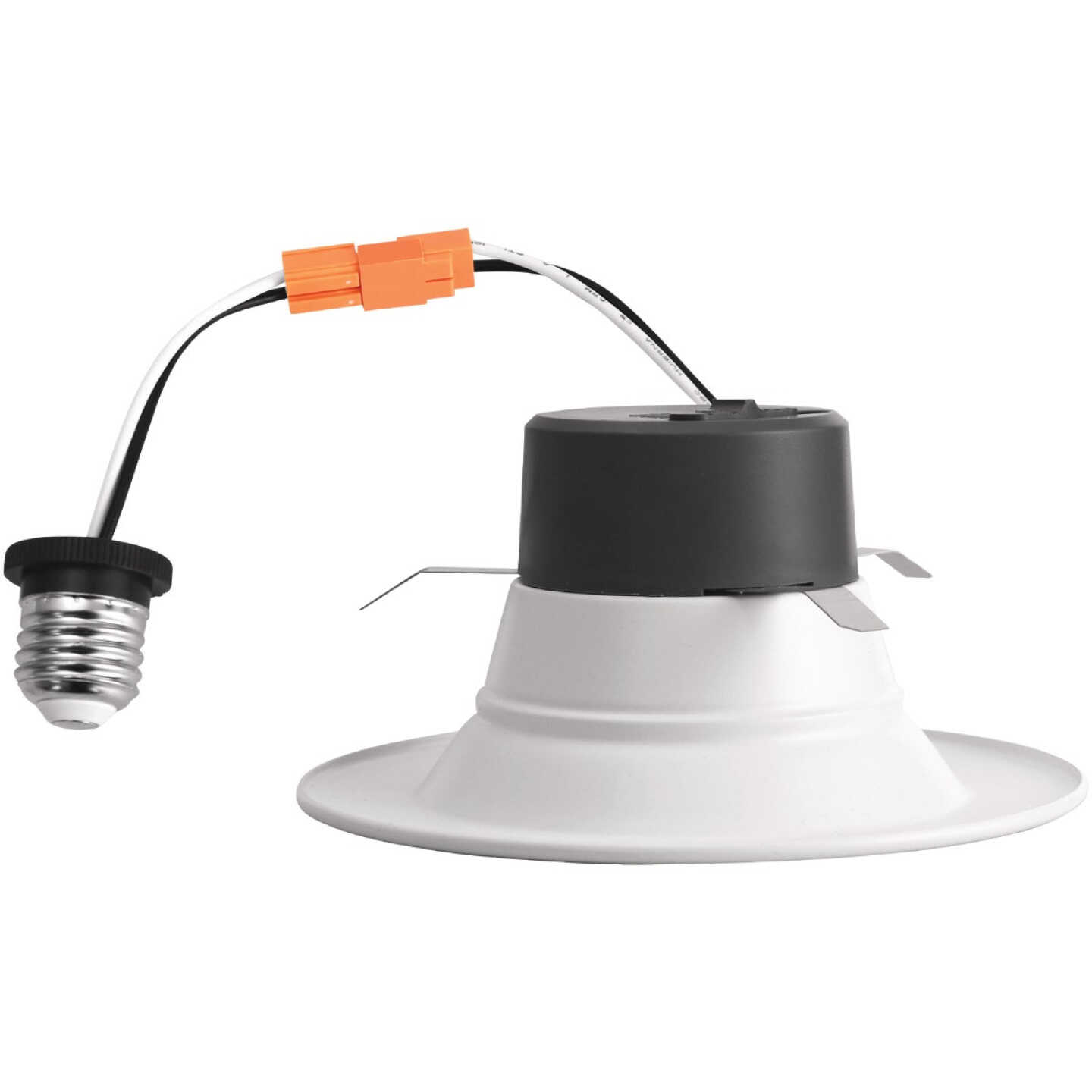 4 In. Retrofit IC Rated White LED CCT Tunable Downlight with Smooth Trim, 650 Lm. Image 4
