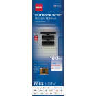 RCA HD Black Outdoor/Attic Antenna Image 1