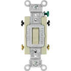 Leviton Toggle Ivory 20A 4-Way Quiet Switch Image 1