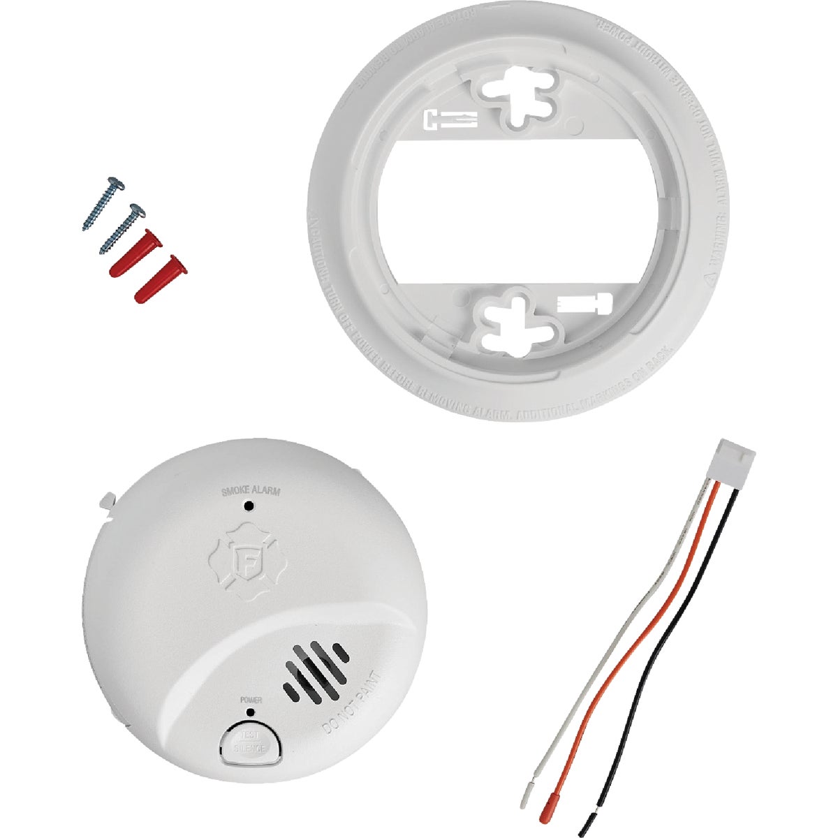 First Alert SMI105-AC Interconnect Hardwire Ionization Smoke Alarm with 10-Year Battery Backup Image 5