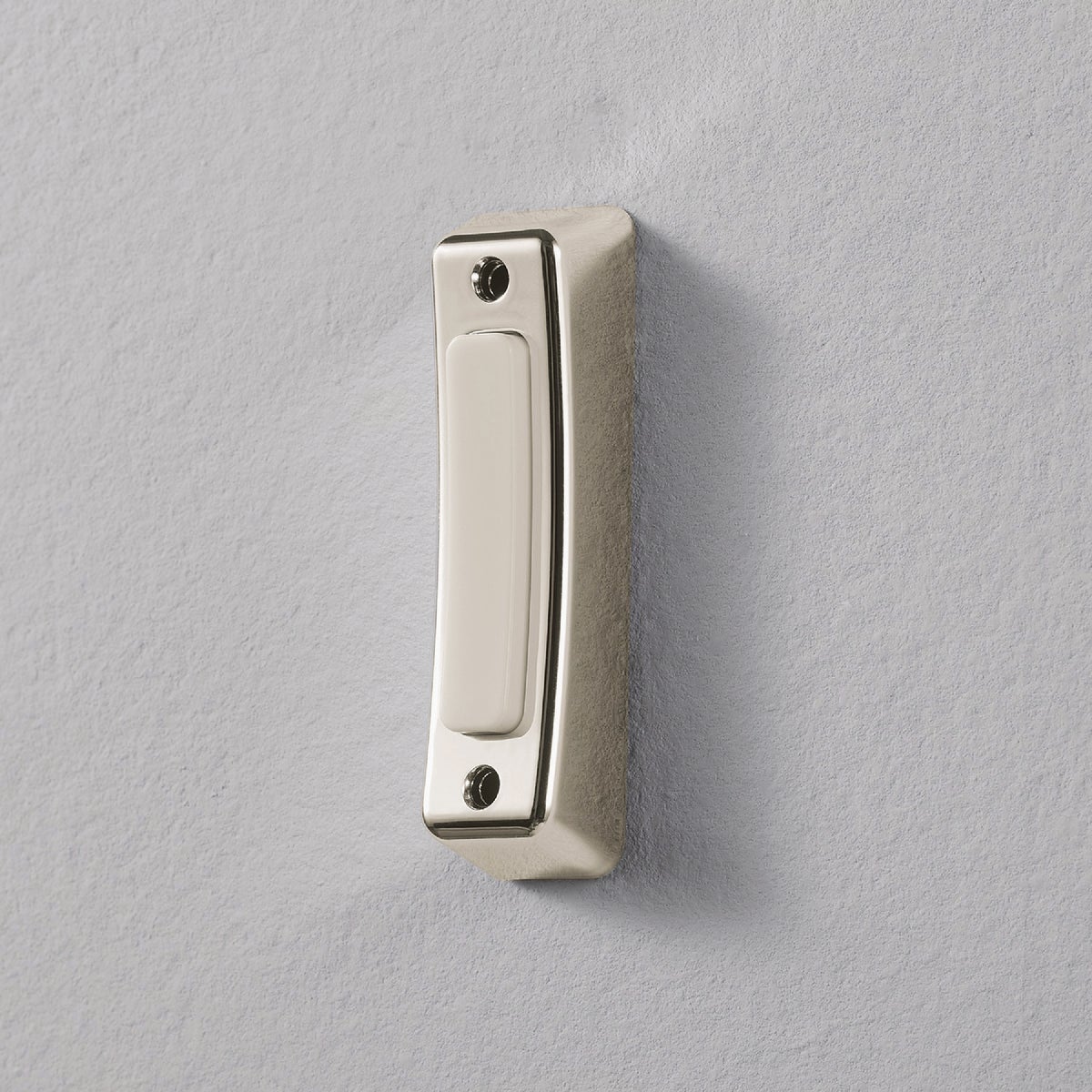 Globe Heath Zenith Satin Nickel Lighted Doorbell Button