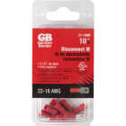 Gardner Bender 22 to 16 AWG Female Red Insulated Disconnect (10-Pack) Image 1