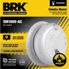 BRK SM100V-AC Interconnect Hardwired Photoelectric Smoke Alarm with Voice Alerts Image 2