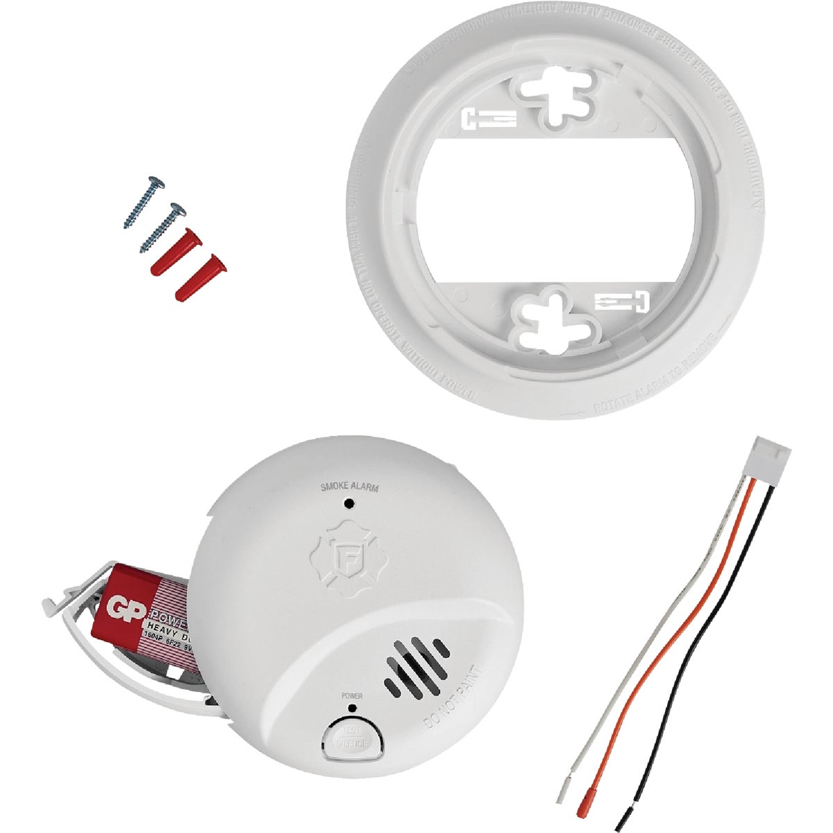 BRK SMI100-AC Interconnect Hardwire Ionization Smoke Alarm with Battery Backup Image 5