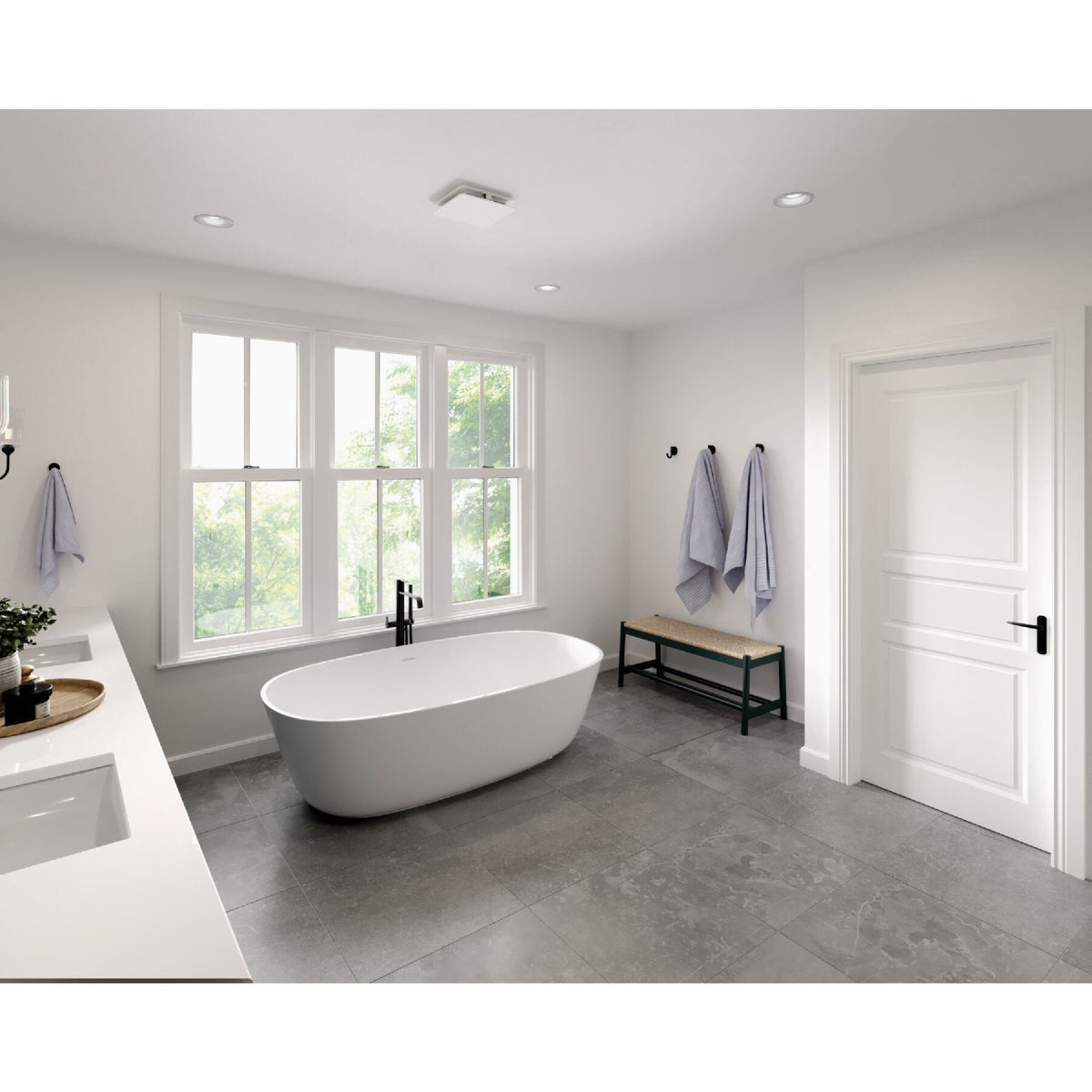 Broan-NuTone Roomside 60 CFM 0.9 Sones Bath Exhaust Fan Image 2