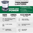 Police Security Twin Power LED Lantern Image 4