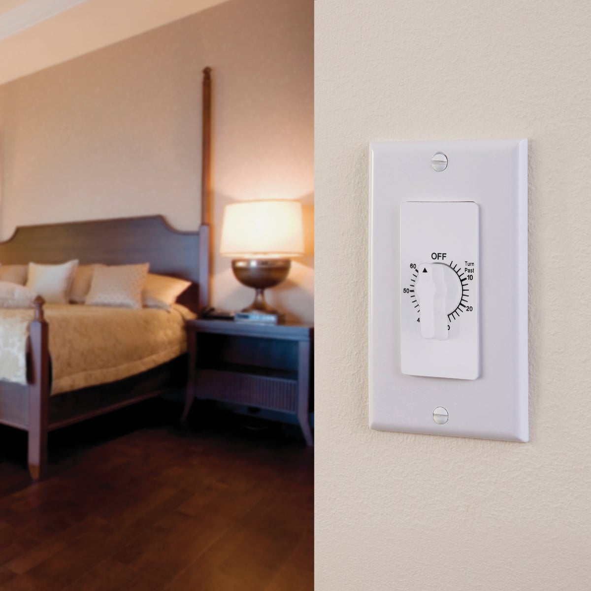 Prime 125V 60-Minute In-Wall Timer Image 2