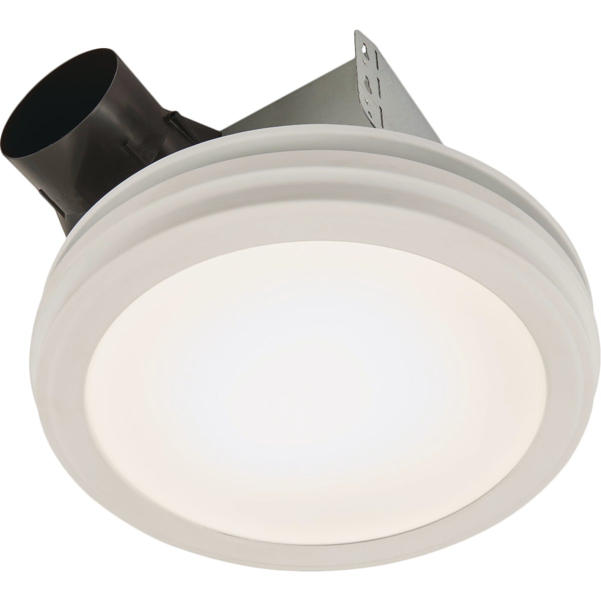 Broan-NuTone Roomside 80 CFM 0.8 Sones 120V Decorative Exhaust Fan with LED Light