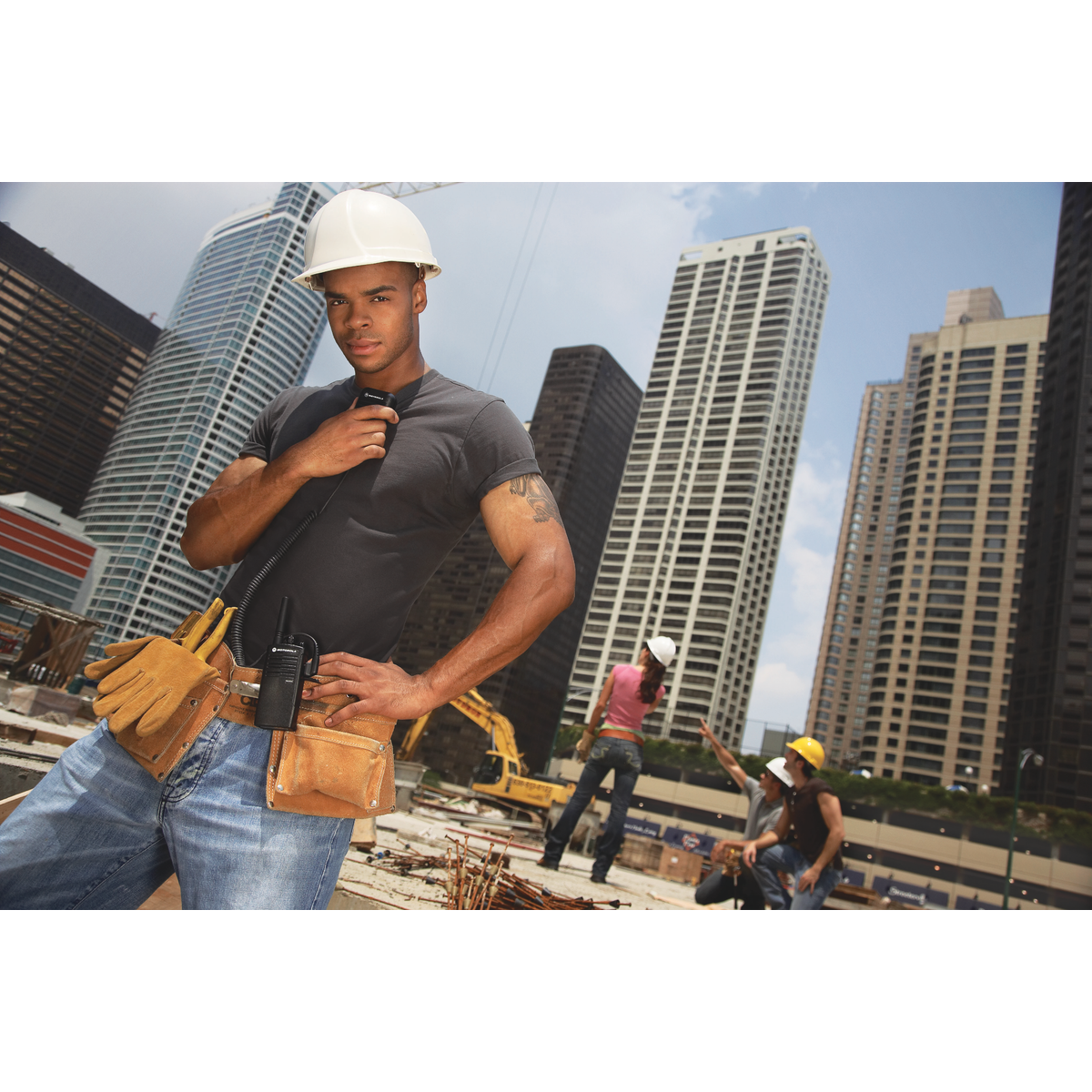 Motorola M-Series Radio Speaker and Microphone Image 2