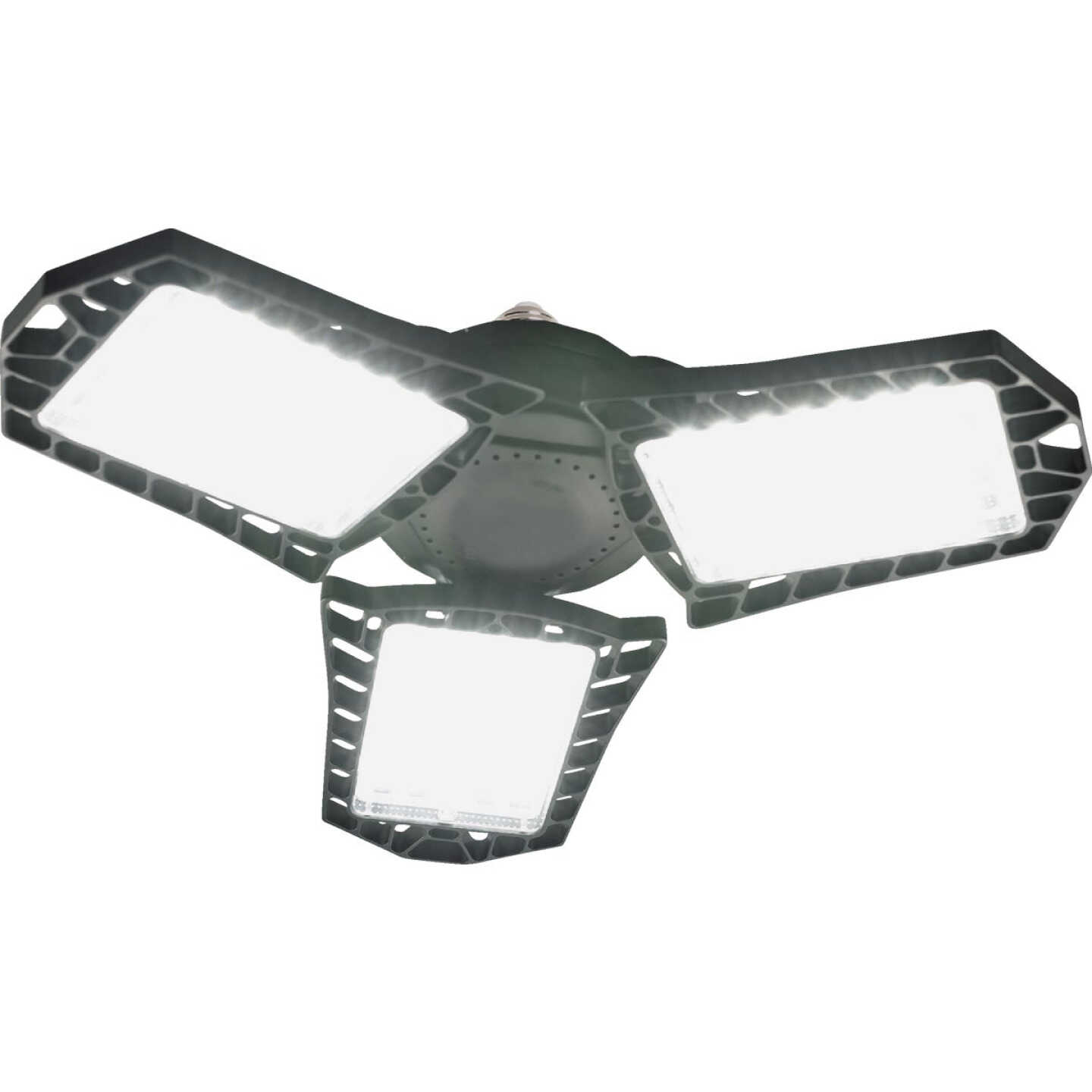 GT-Lite 600W Equivalent Clear 3-Panel Medium Base LED High-Intensity Replacement Light Bulb Image 1