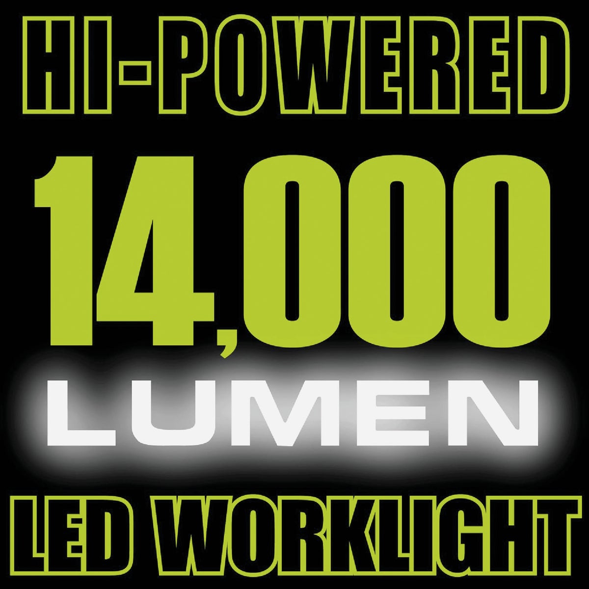 PowerSmith 14,000 Lm. LED Dual Head Work Light Image 8