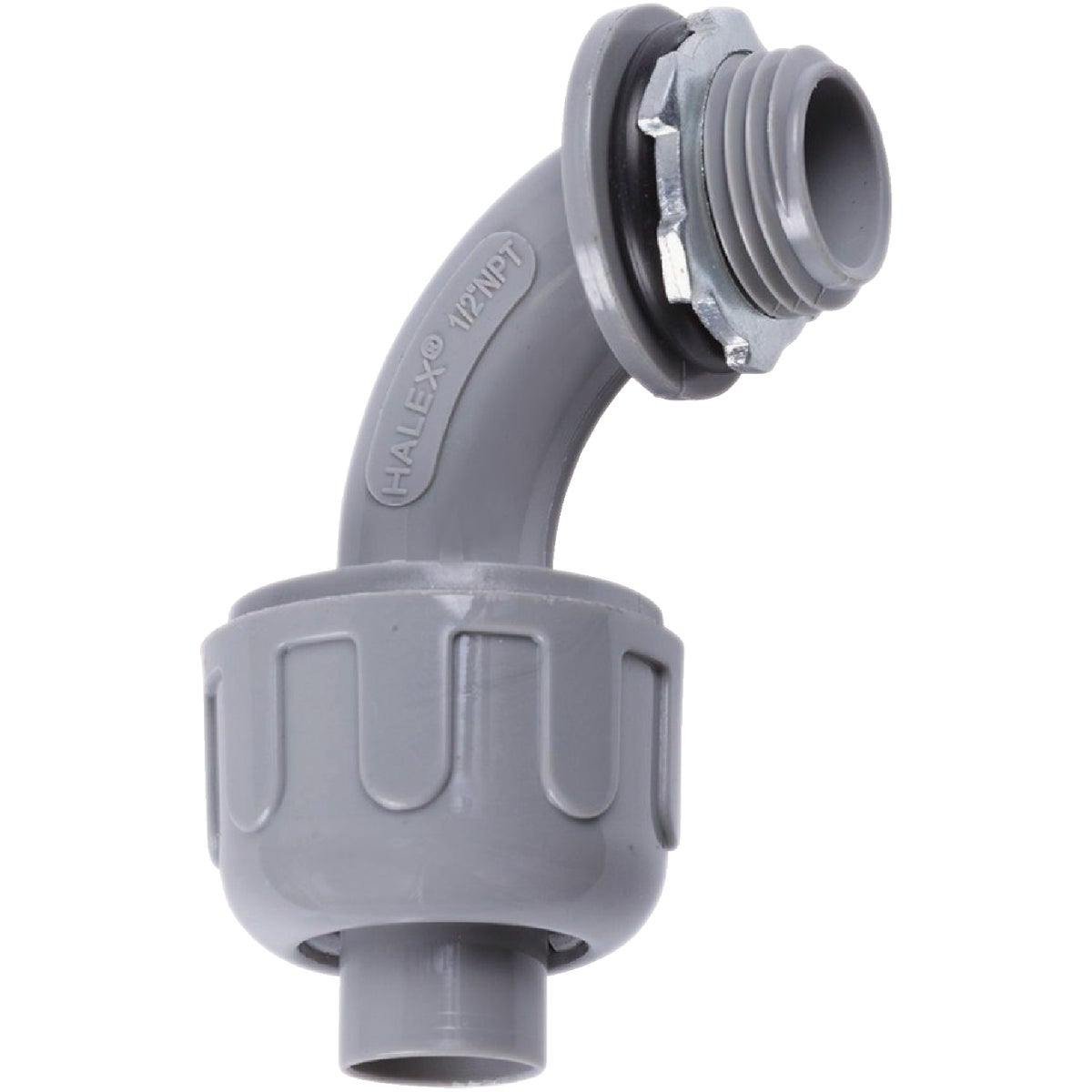 Halex 3/4 In. 90 Deg Quick-Set Liquid Tight Connector