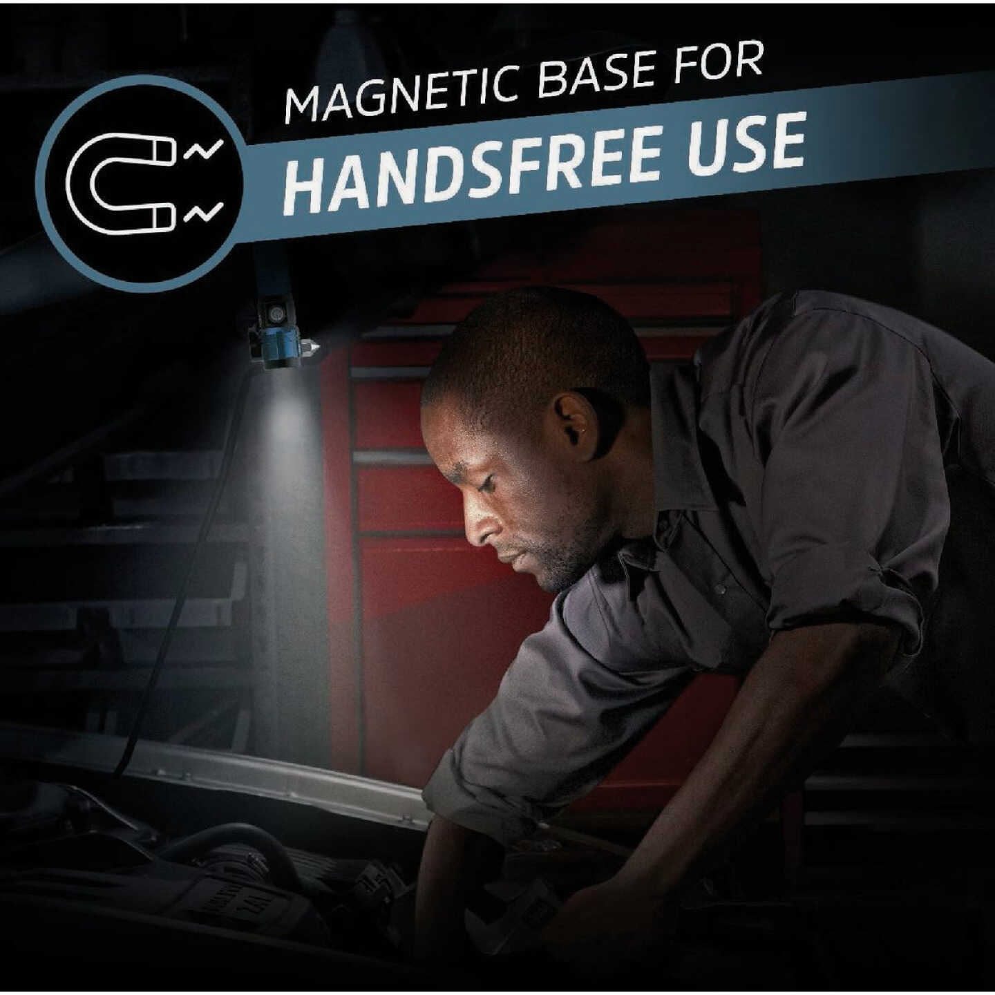 Energizer 500 Lm. LED Metal Rechargeable Automotive Safety Flashlight Image 5