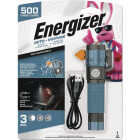 Energizer 500 Lm. LED Metal Rechargeable Automotive Safety Flashlight Image 1