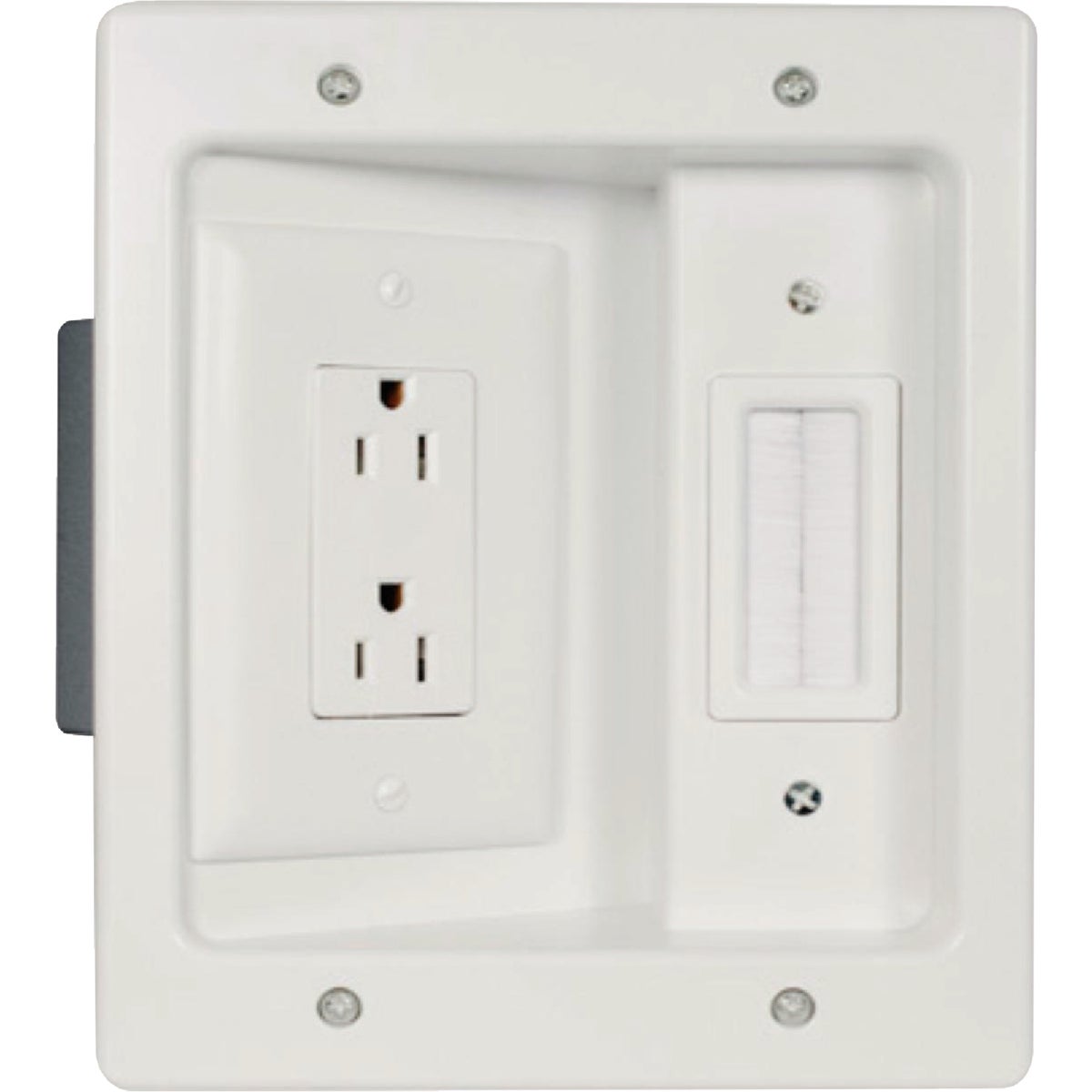Legrand On-Q In-Wall TV Connection Kit, White