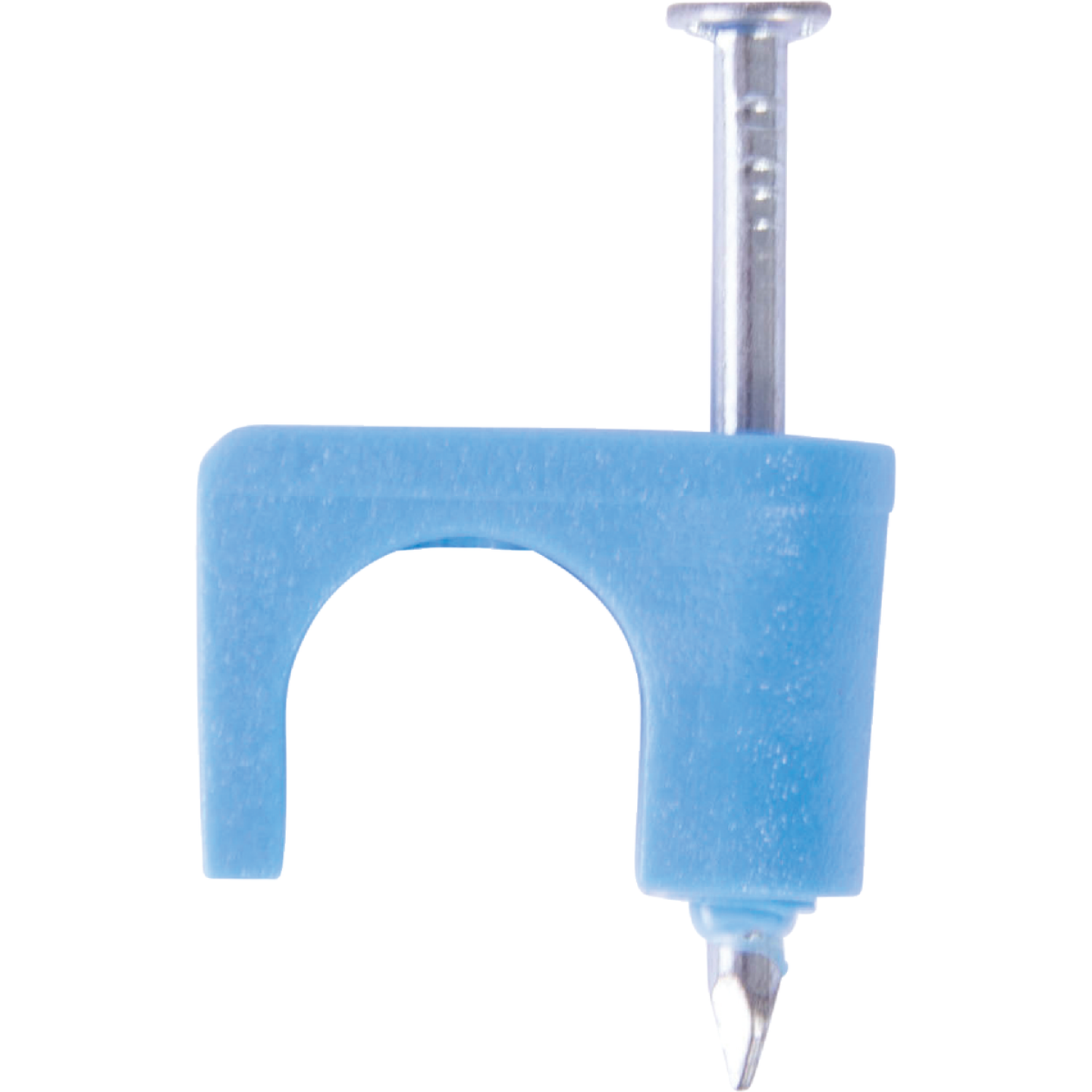 Gardner Bender 1/4 In. Blue UV-Resistant Poly Data Cable Staple (25-Count) Image 1