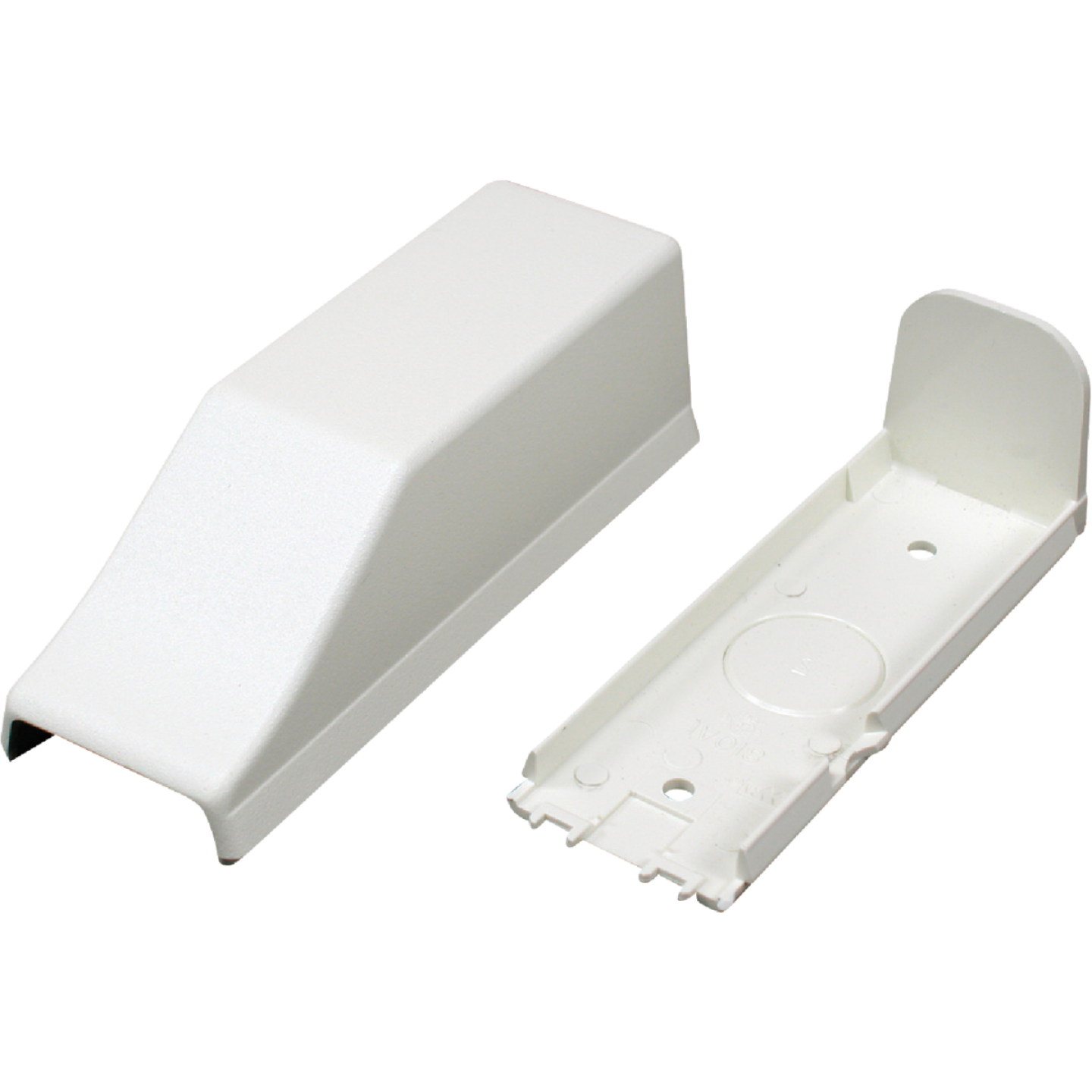 Wiremold CordMate White 1/2 In. PVC Conduit Connector Image 1