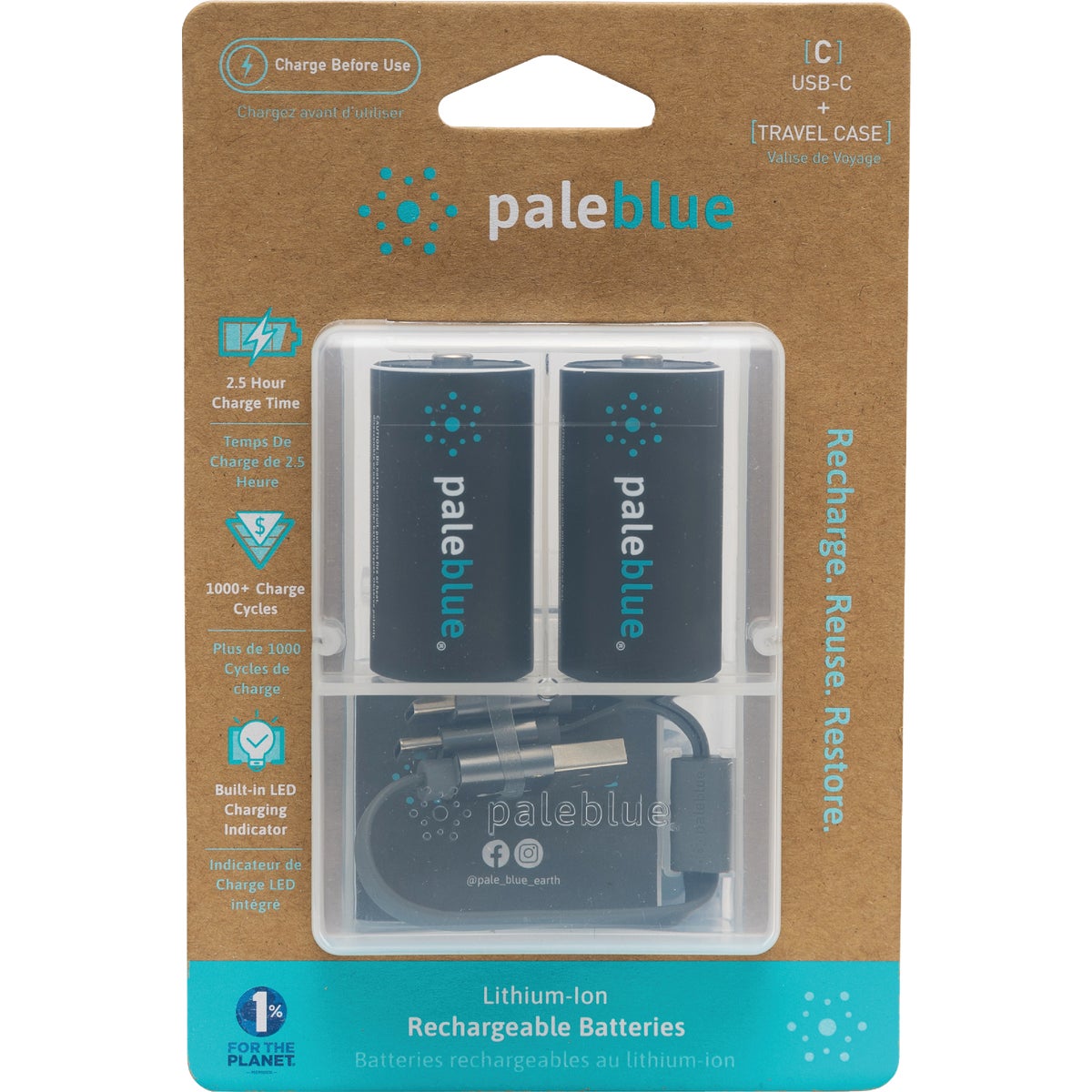 Paleblue C Lithium-Ion Rechargeable Battery (2-Pack) Image 4