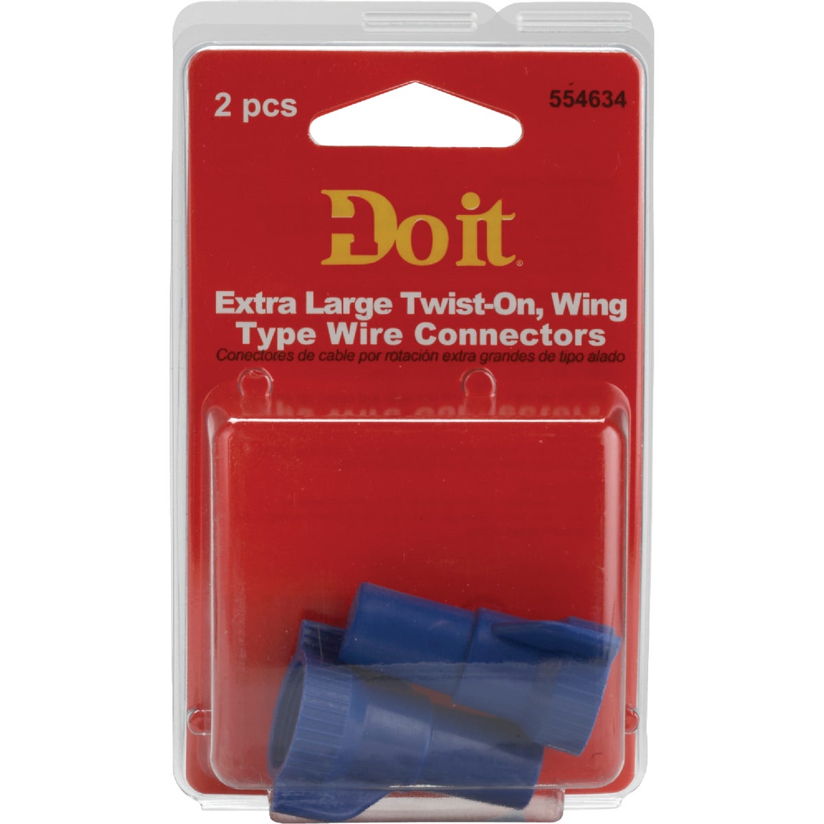 Do it Extra Large Blue 14 AWG to 6 AWG Wing Wire Connector (2-Pack) Image 2