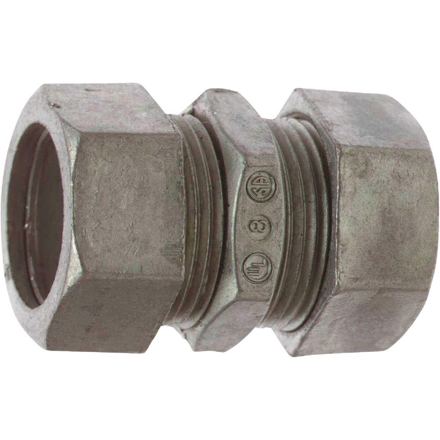 Halex EMT 3/4 In. Compression Conduit Coupling (5-Pack) Image 1