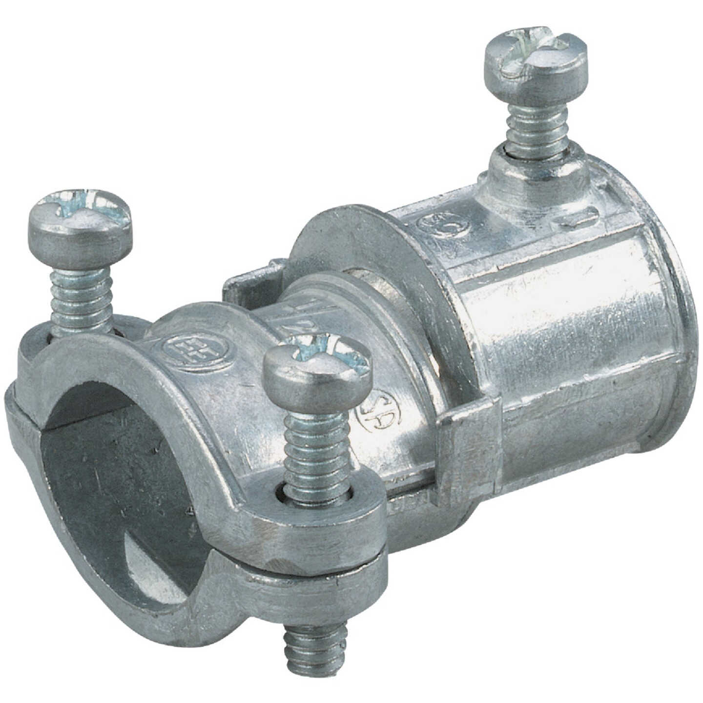Halex Combination 1/2 In. to 1/2 In. Set Screw Conduit Coupling Image 1