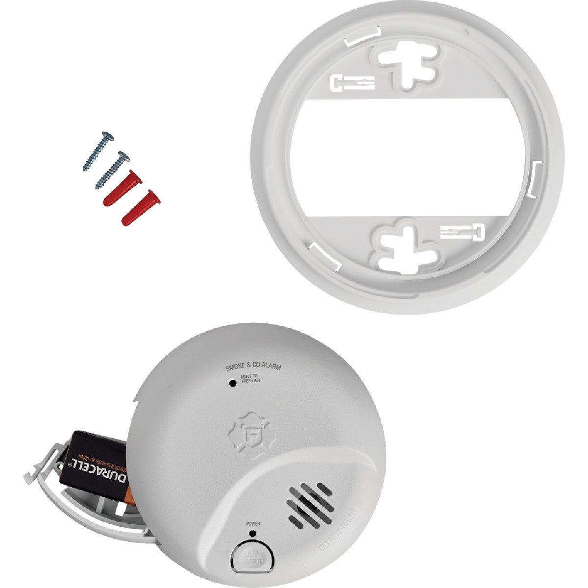 BRK SMICO100 2-in-1 Battery Operated Electrochemical/Ionization Smoke & Carbon Monoxide Alarm Image 5