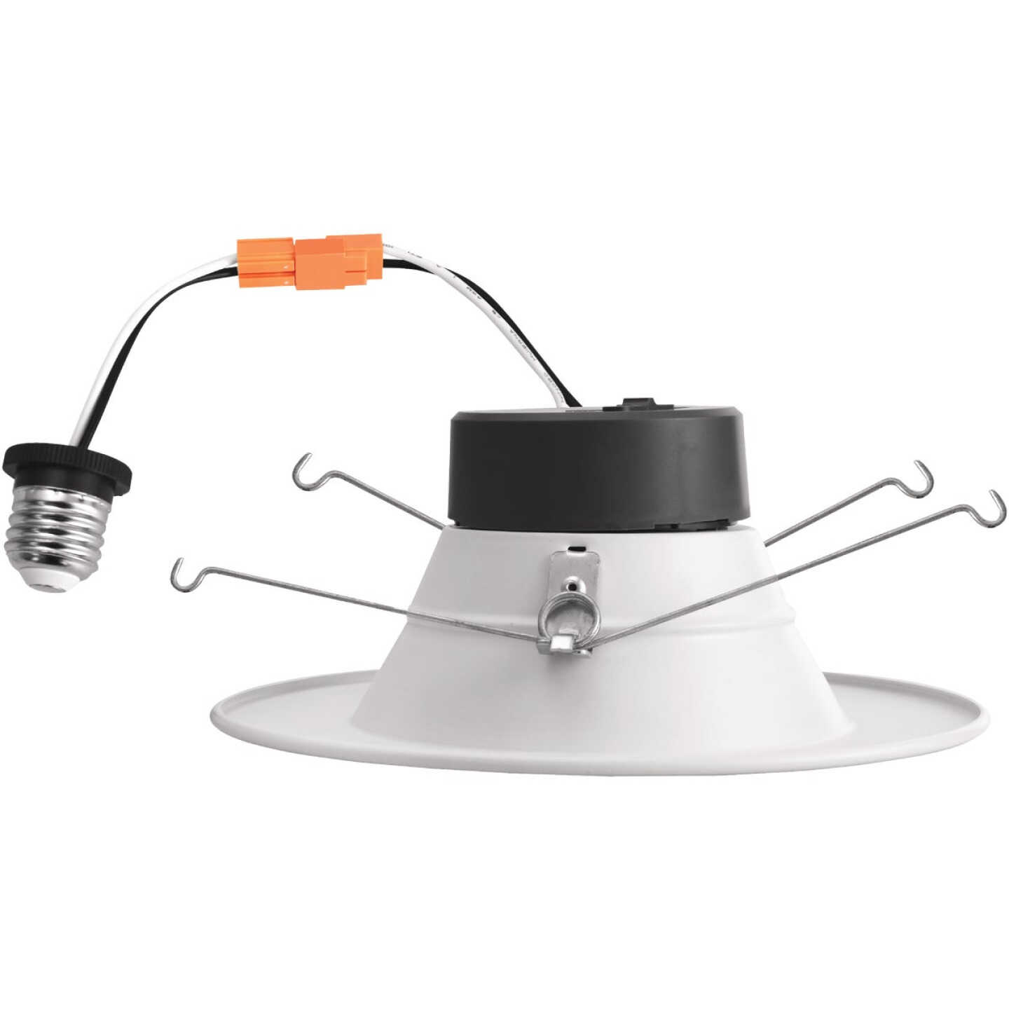 5 In./6 In. Retrofit IC Rated White LED CCT Tunable Downlight with Smooth Trim, 1230 Lm. Image 5