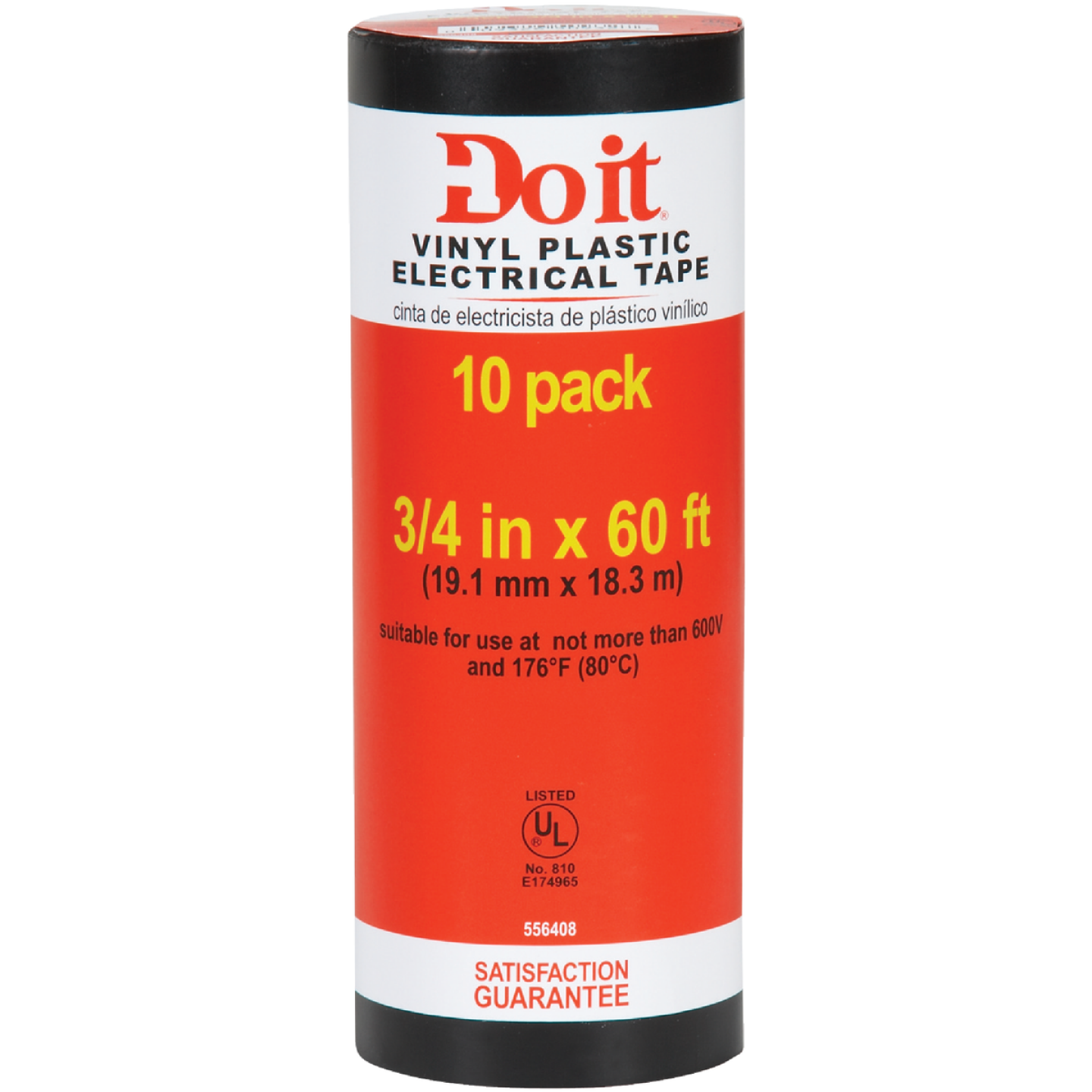 Do it General Purpose 3/4 In. x 60 Ft. Electrical Tape (10-Pack) Image 1