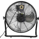 Denali Aire 20 In. Black 3-Speed High Velocity Floor Fan Image 4