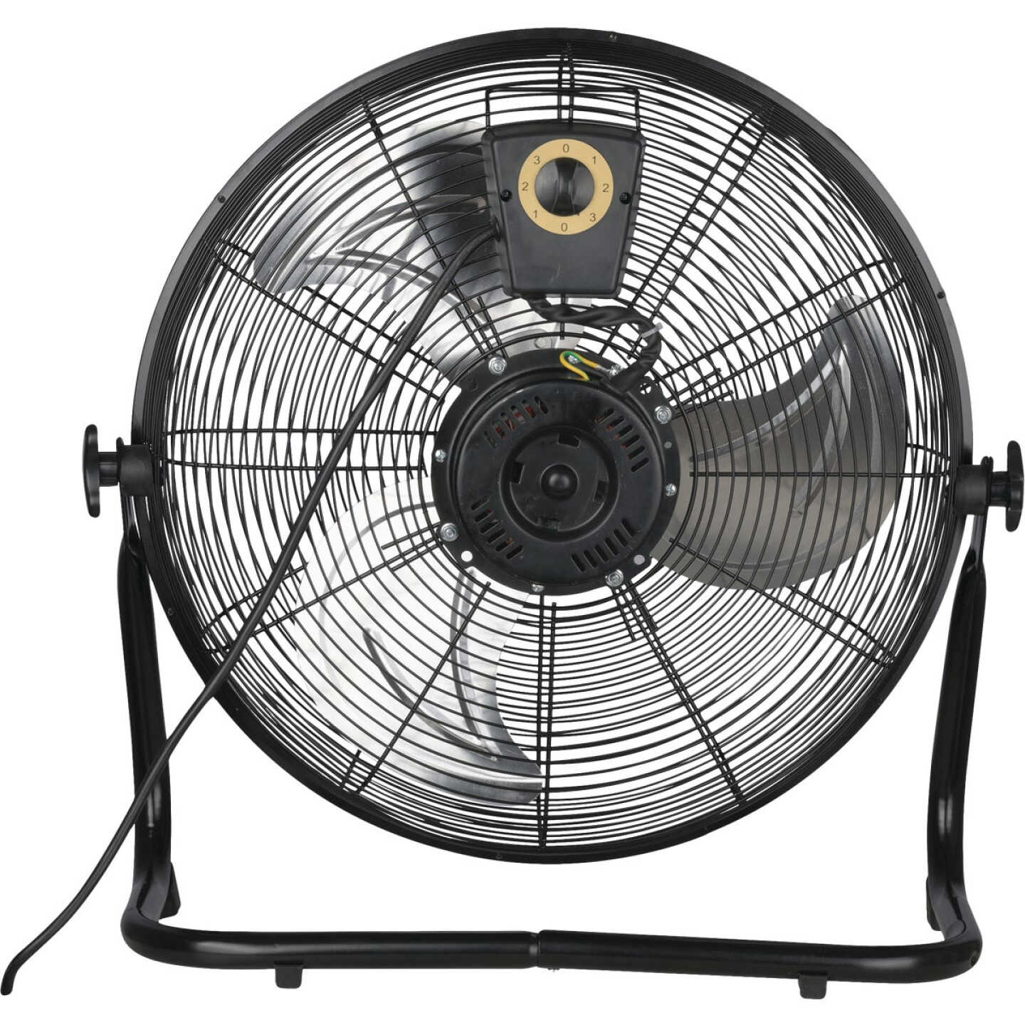 Denali Aire 20 In. Black 3-Speed High Velocity Floor Fan Image 4