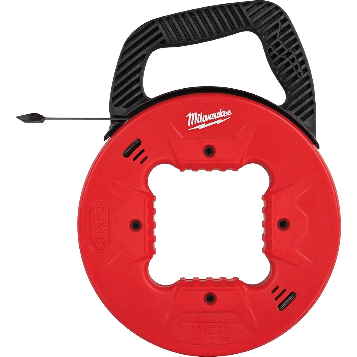 Milwaukee 1/4 In. W. x 25 Ft. L. Steel Fish Tape Image 4