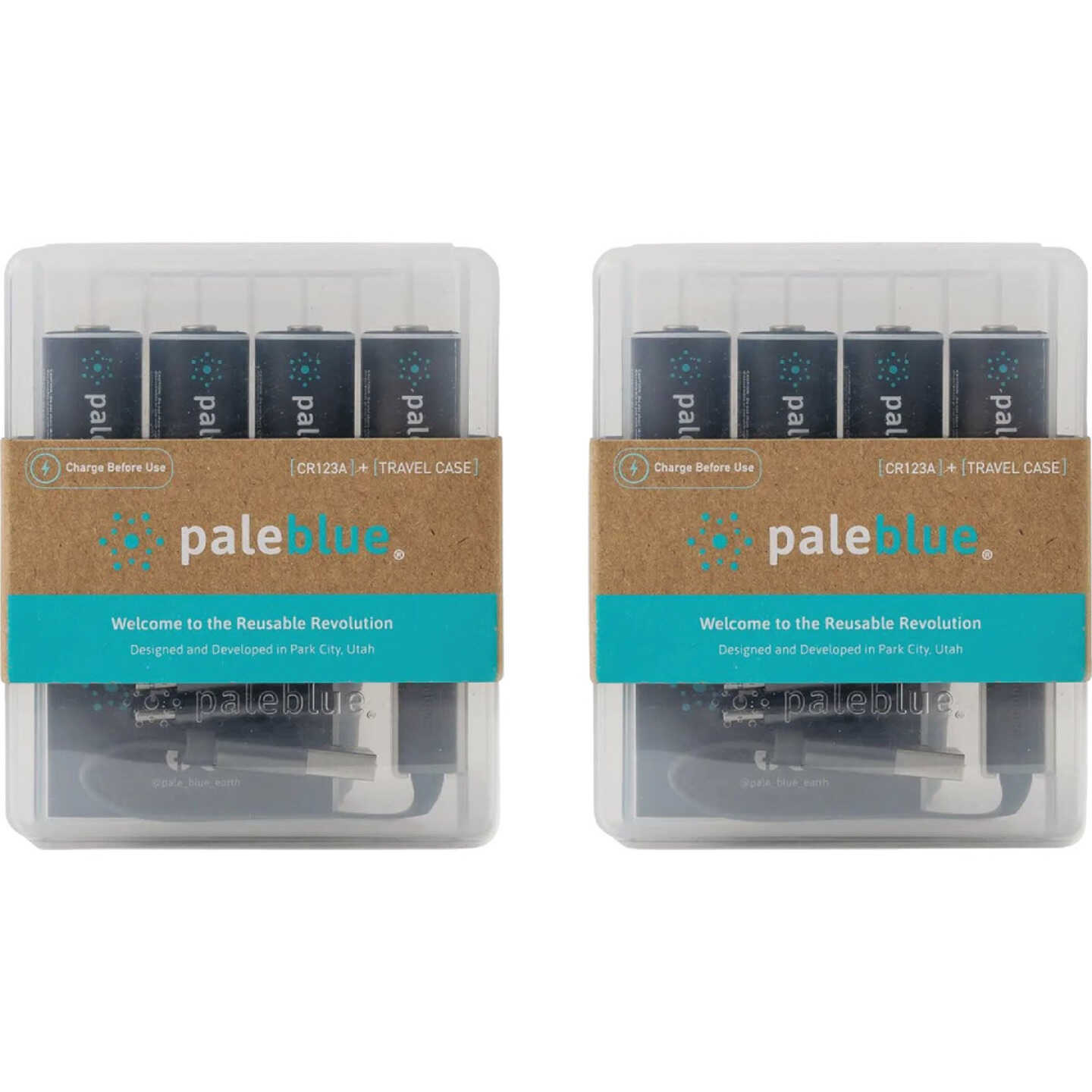 Paleblue CR123A Lithium-Ion Rechargeable Battery (4-Pack) Image 5