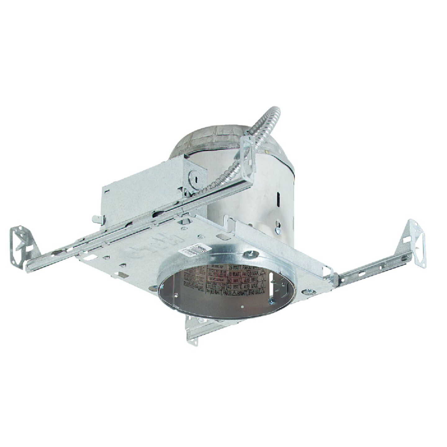 Halo 6 In. New Construction IC Rated Recessed Light Fixture Image 1