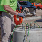 Klein 3/16 In. W. x 100 Ft. L. Fiberglass Fish Tape with Spiral Steel Leader Image 5