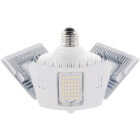 Satco Nuvo 175W HID Equivalent Corn Cob Medium Base Multi-Beam LED High-Intensity Replacement Light Bulb with Motion Sensor Image 1