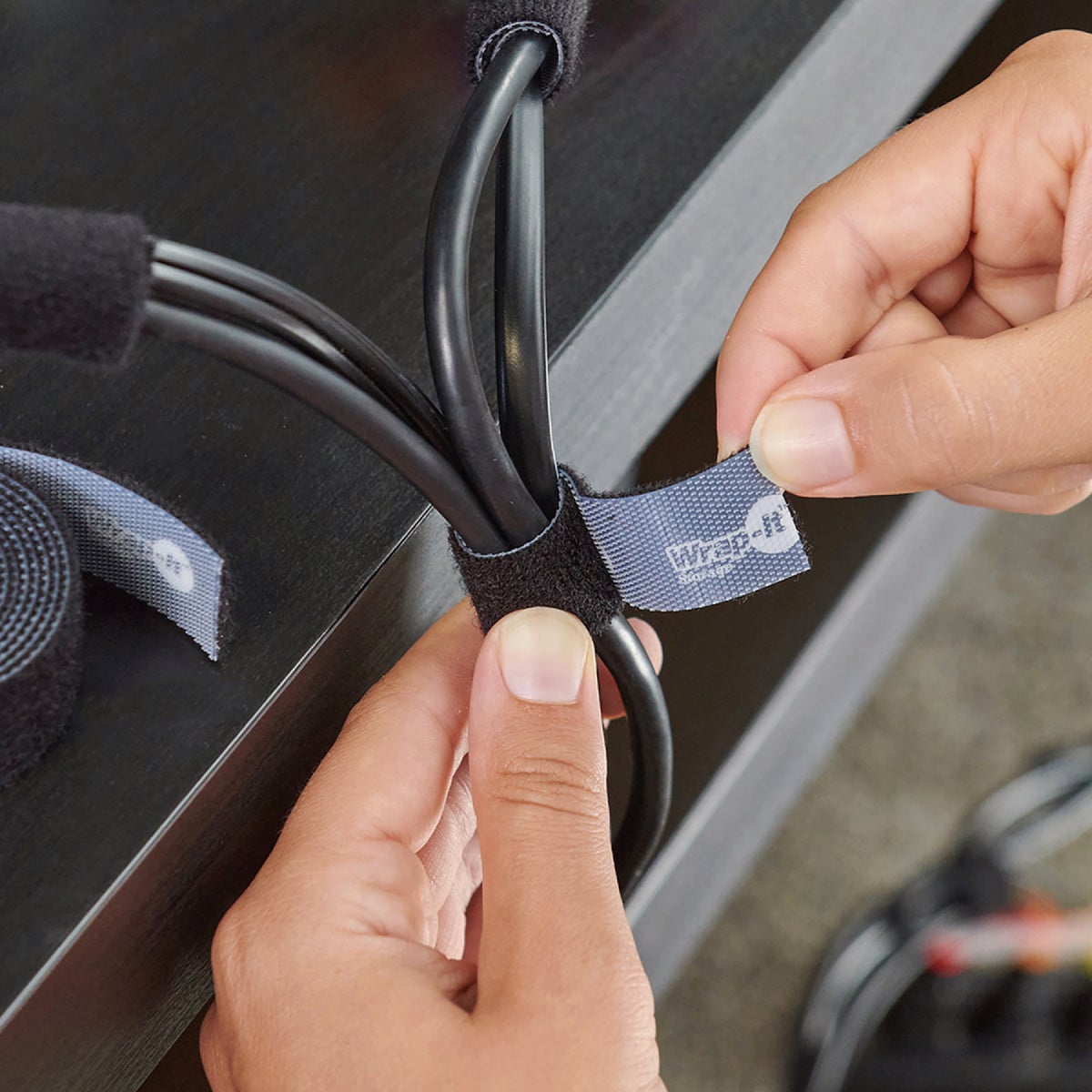 Wrap-It Storage 12 Ft. x 3/4 In. Self-Gripping Perforated Roll Image 3