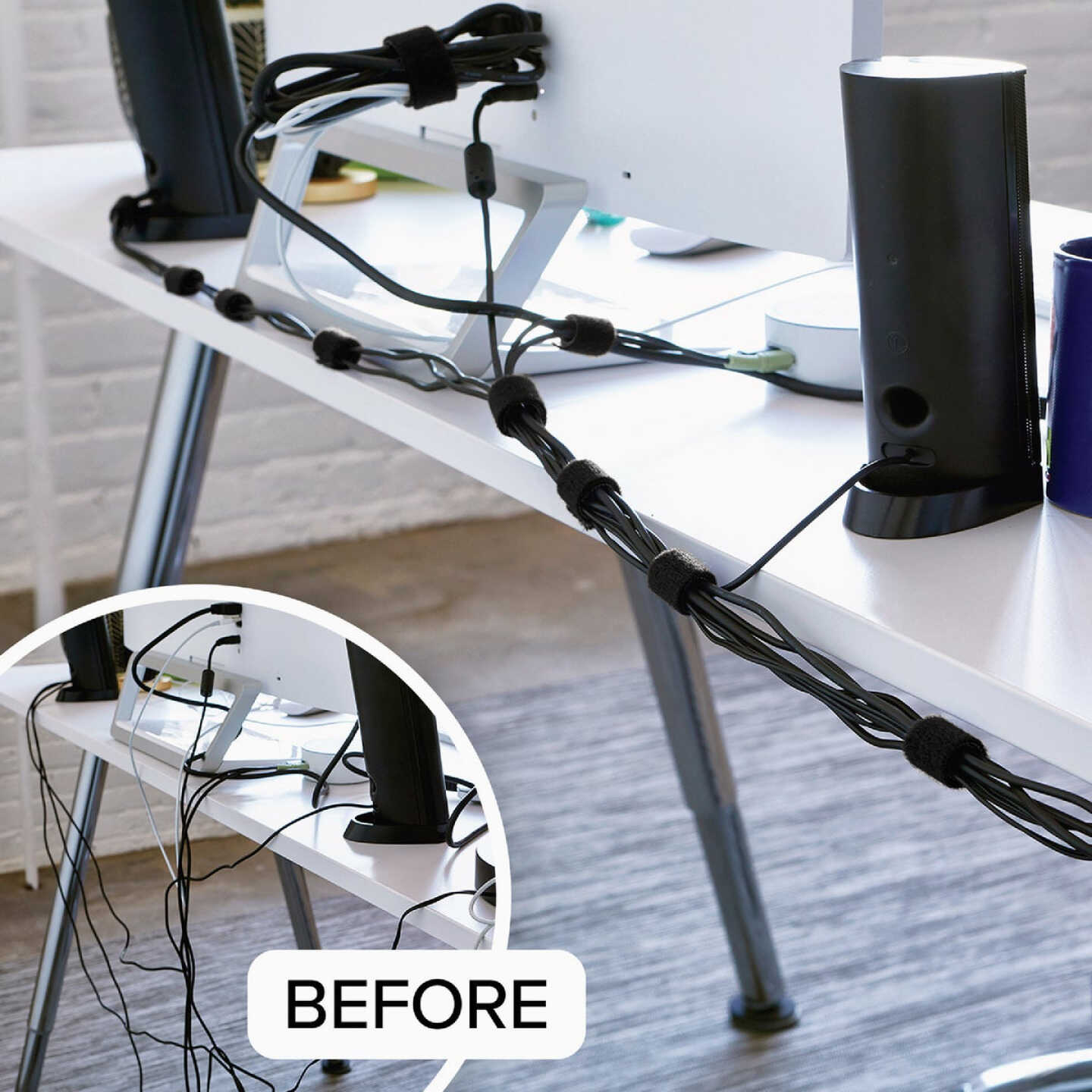 Wrap-It Storage 12 Ft. x 3/4 In. Self-Gripping Perforated Roll Image 4