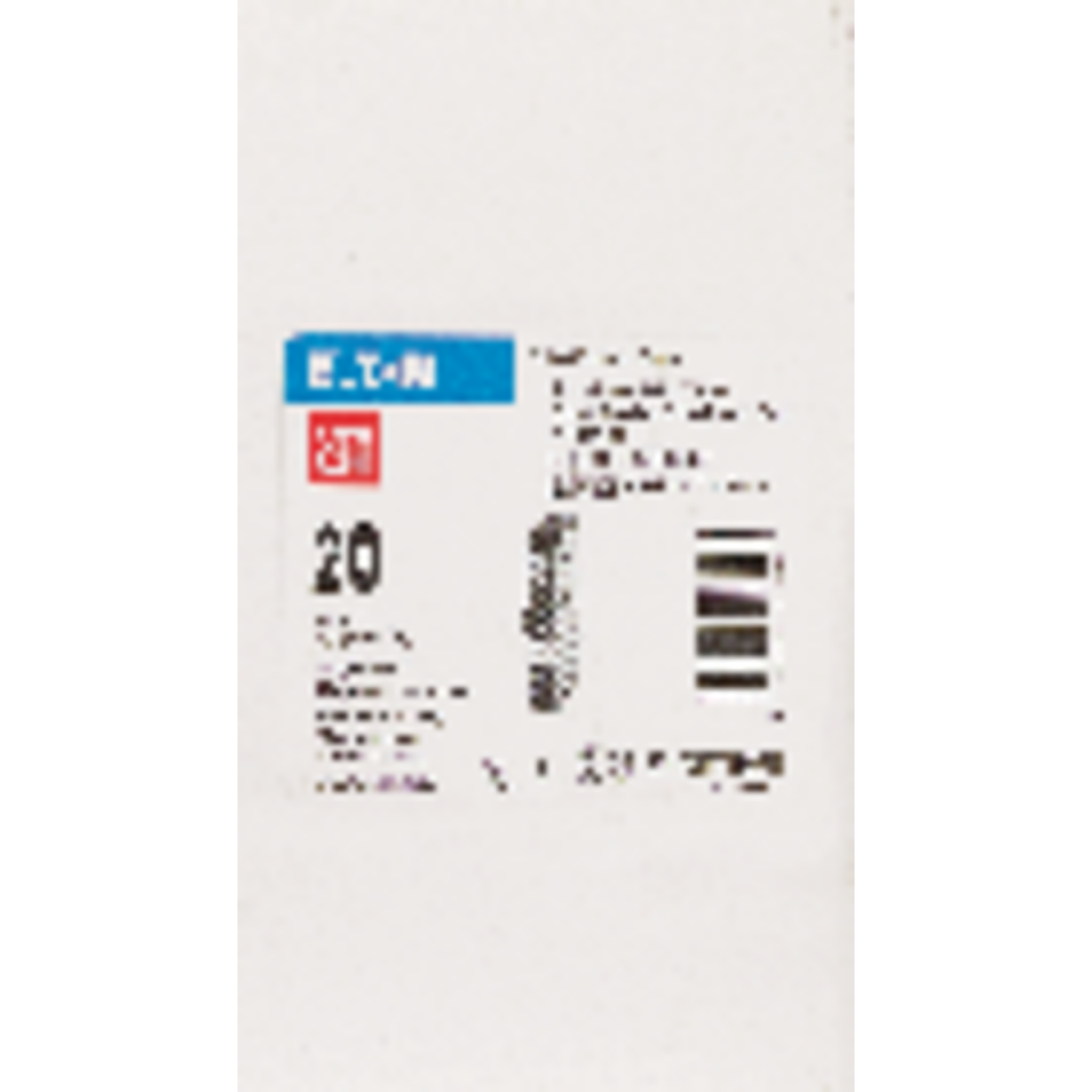 Eaton CH 20A Single-Pole GFCI Circuit Breaker Image 2
