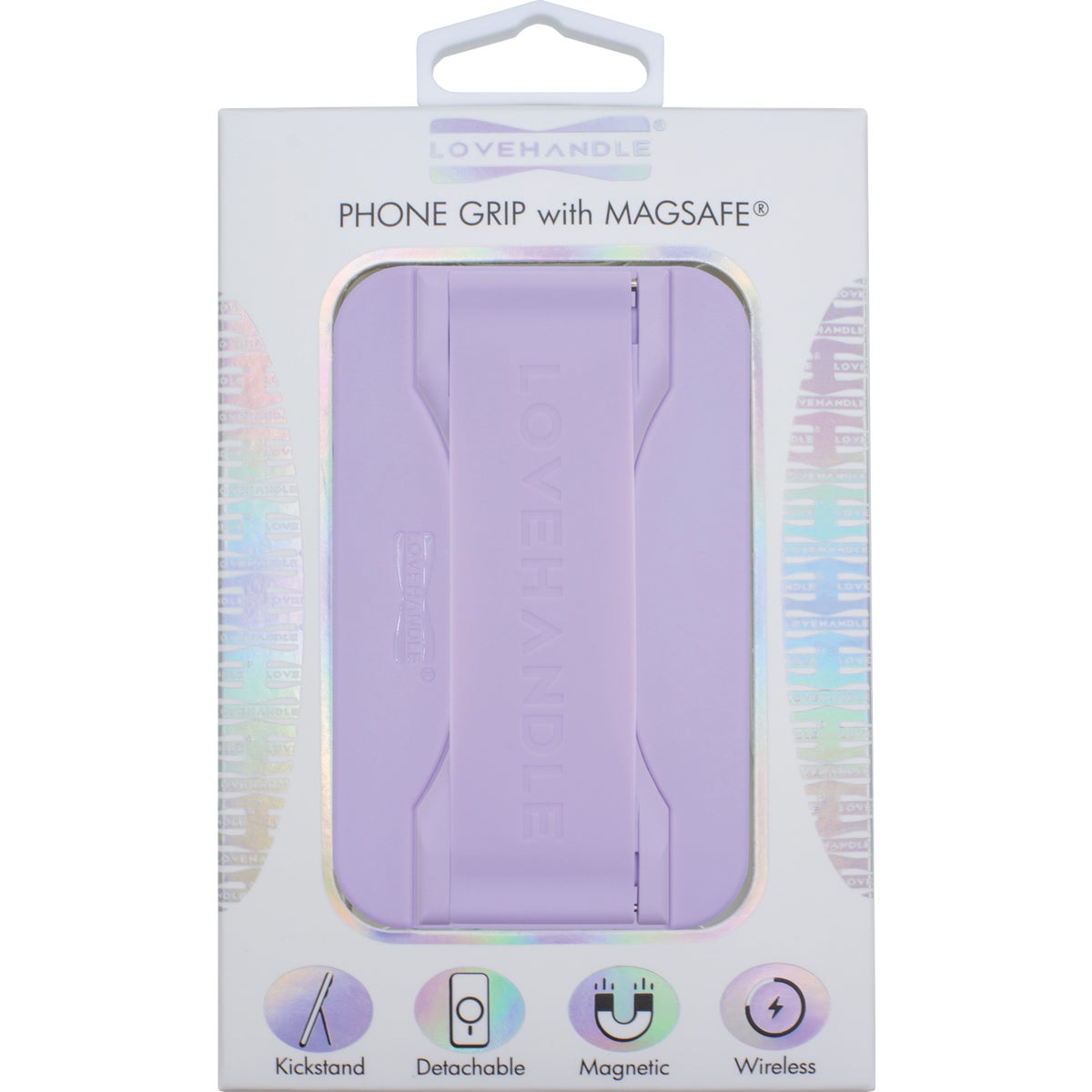 LoveHandle PRO for Magsafe Lavender Phone Grip Image 4