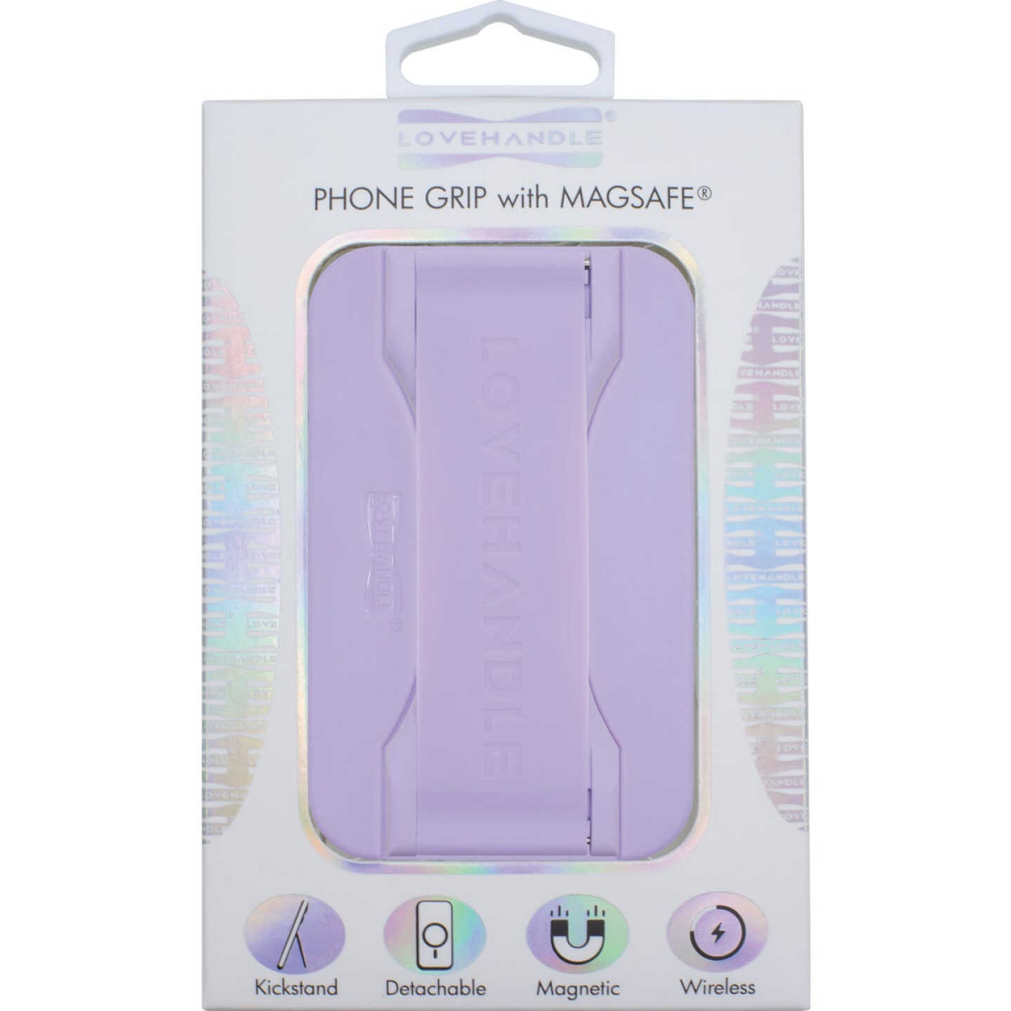 LoveHandle PRO for Magsafe Lavender Phone Grip Image 4