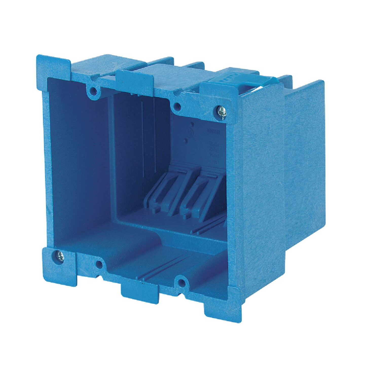 Carlon SuperBlue 2-Gang Thermoplastic Molded Wall Box Image 1