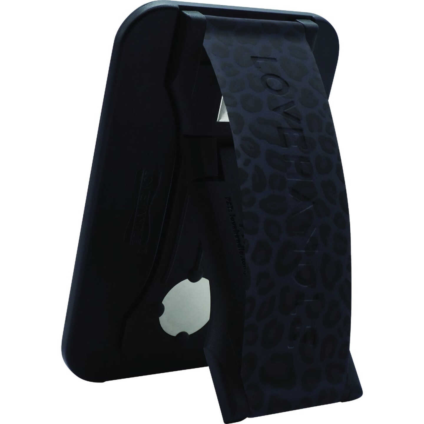 LoveHandle PRO for Magsafe Black Leopard Phone Grip Image 1
