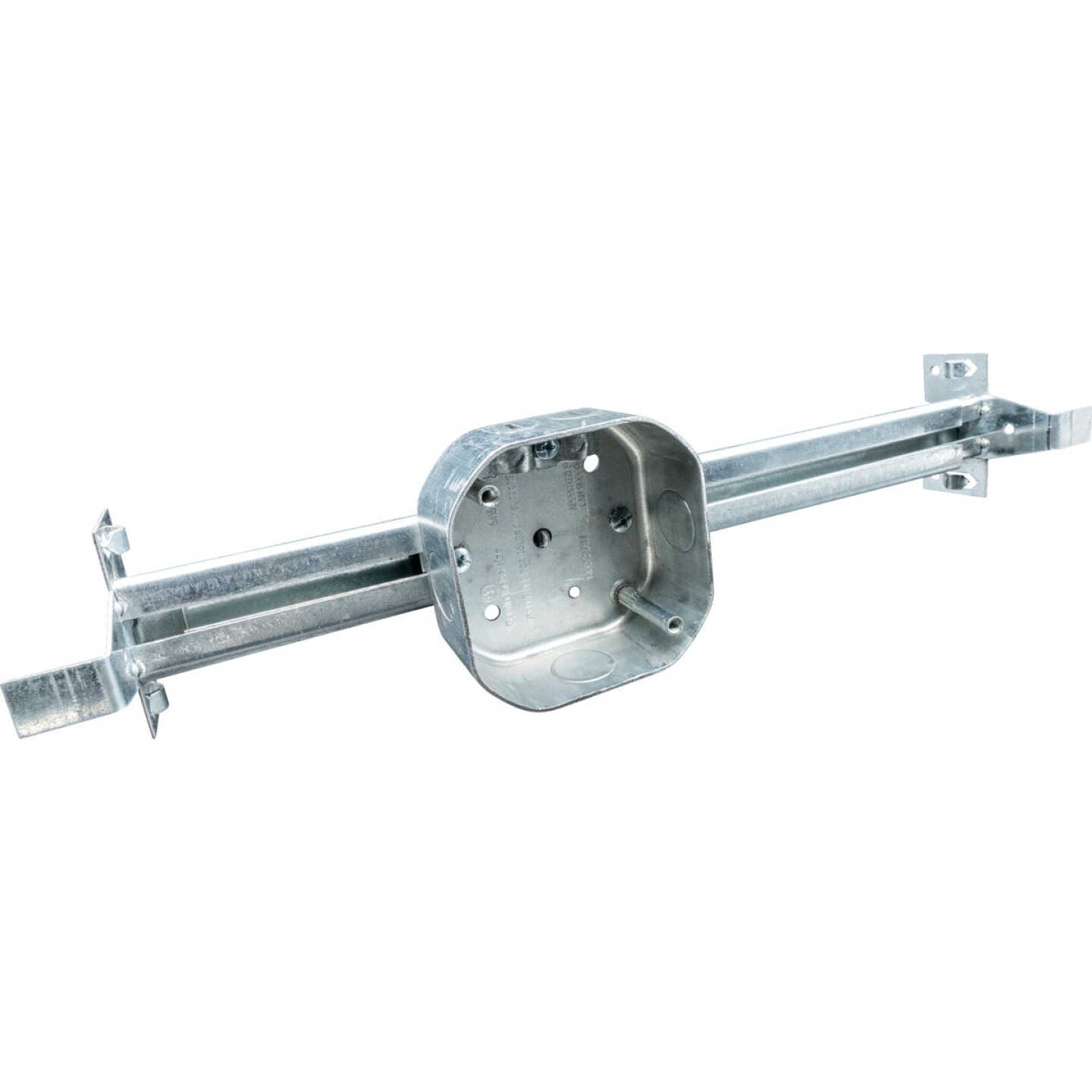 Southwire 4 In. W. 14 Cu. In. Ceiling Fan Box with Bar Hanger Image 1