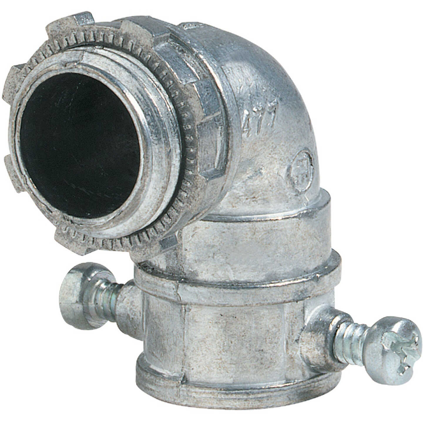 Halex 1/2 In. Set Screw 90-Degree EMT Conduit Connector Image 1